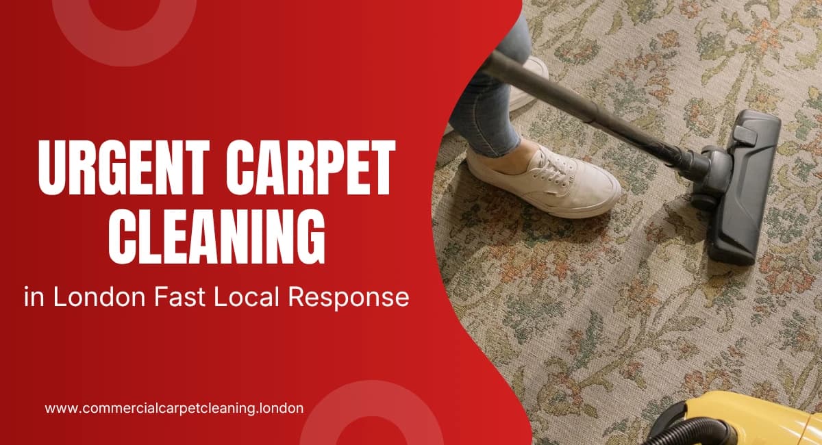 Urgent Carpet Cleaning in London Fast Local Response