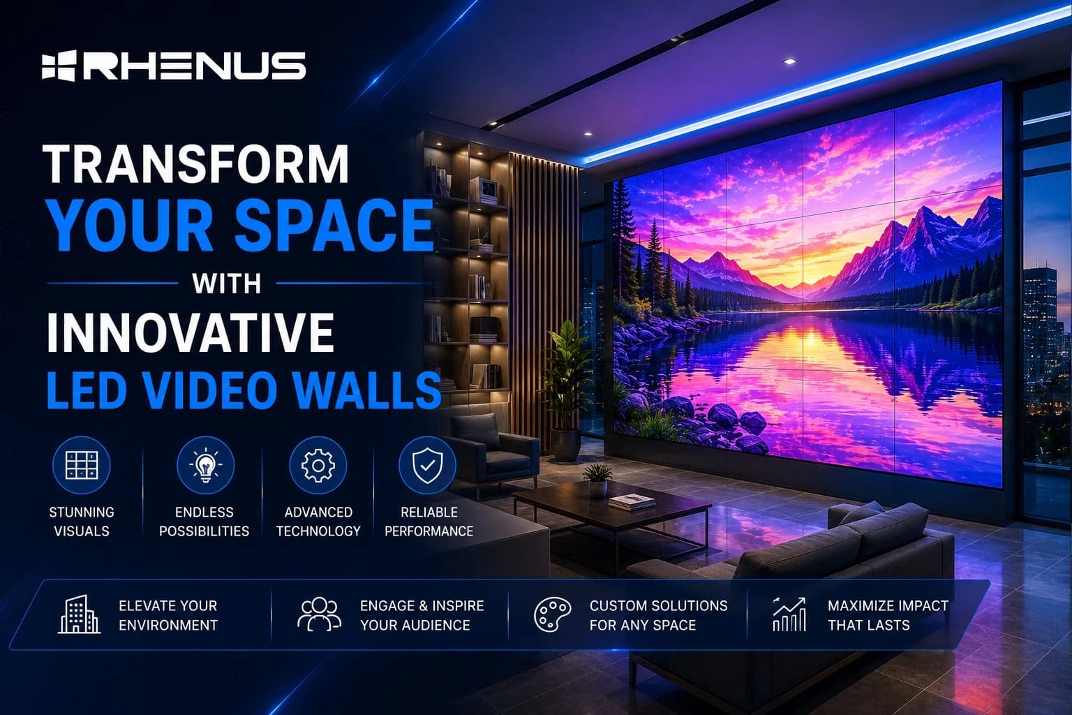 Transform Your Space with Innovative LED Video Wall Solutions